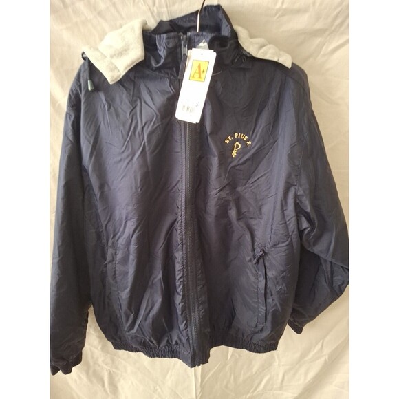 A + BY SAI Mens Navy Water Repelent Jacket Size S (1436) - Picture 7 of 14